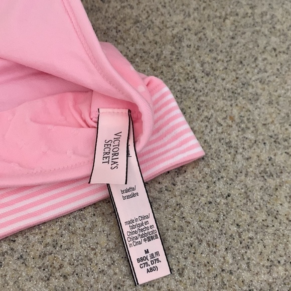 Victorias Secret bralette pink Medium. New! $55 purchased new. - Picture 5 of 7